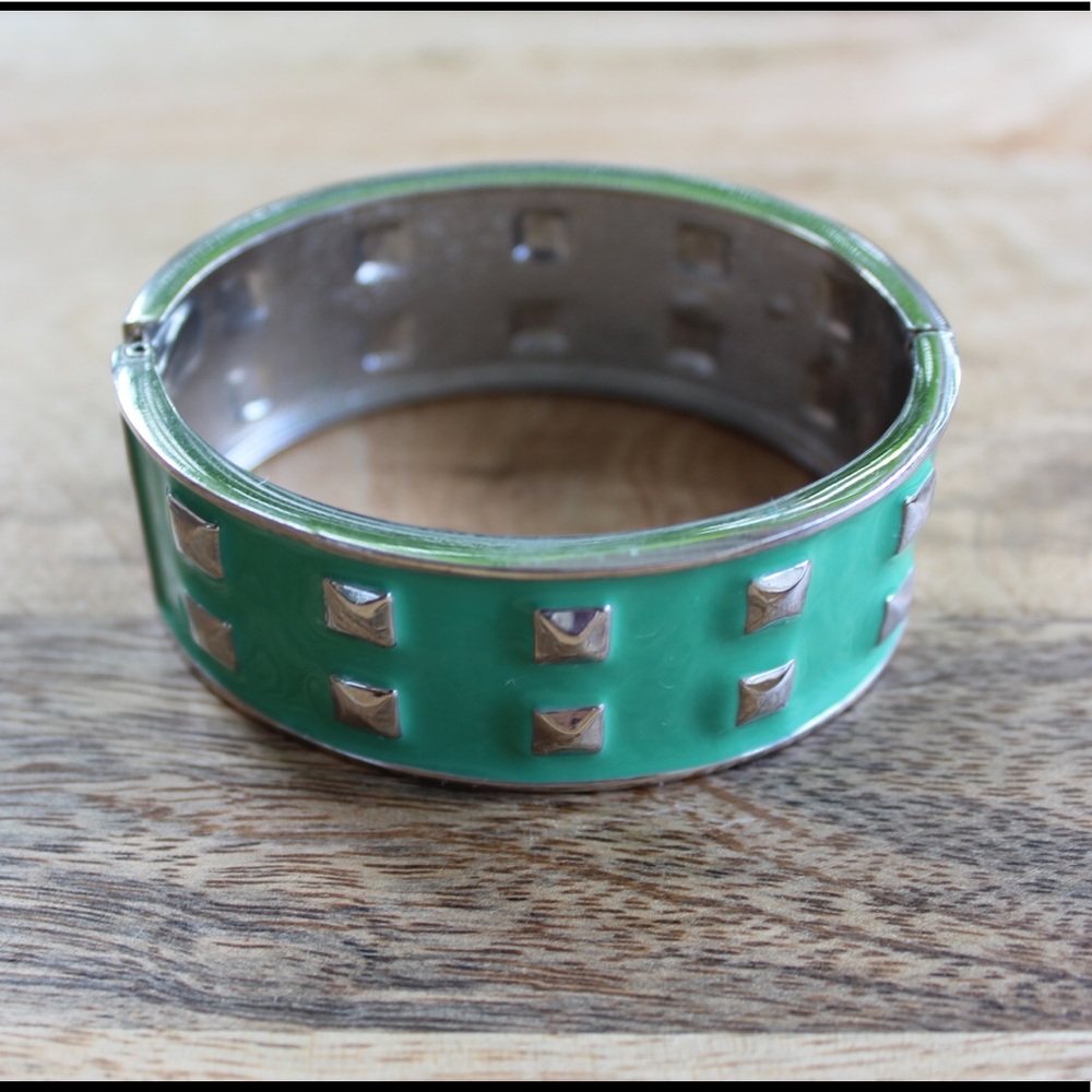 Mint Green cuff bracelet